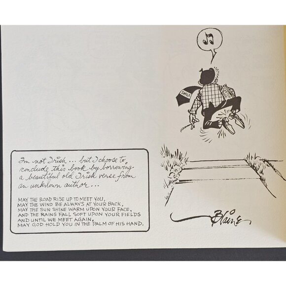 Vintage Blaine Political Satire Cartoon Book, Hamilton Spectator Satire - Picture 8 of 8